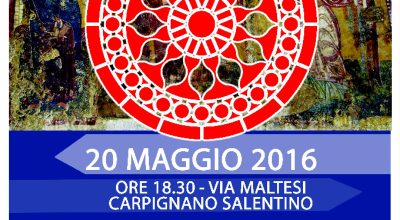 Inaugurazione Casa del Turista di Carpignano Salentino