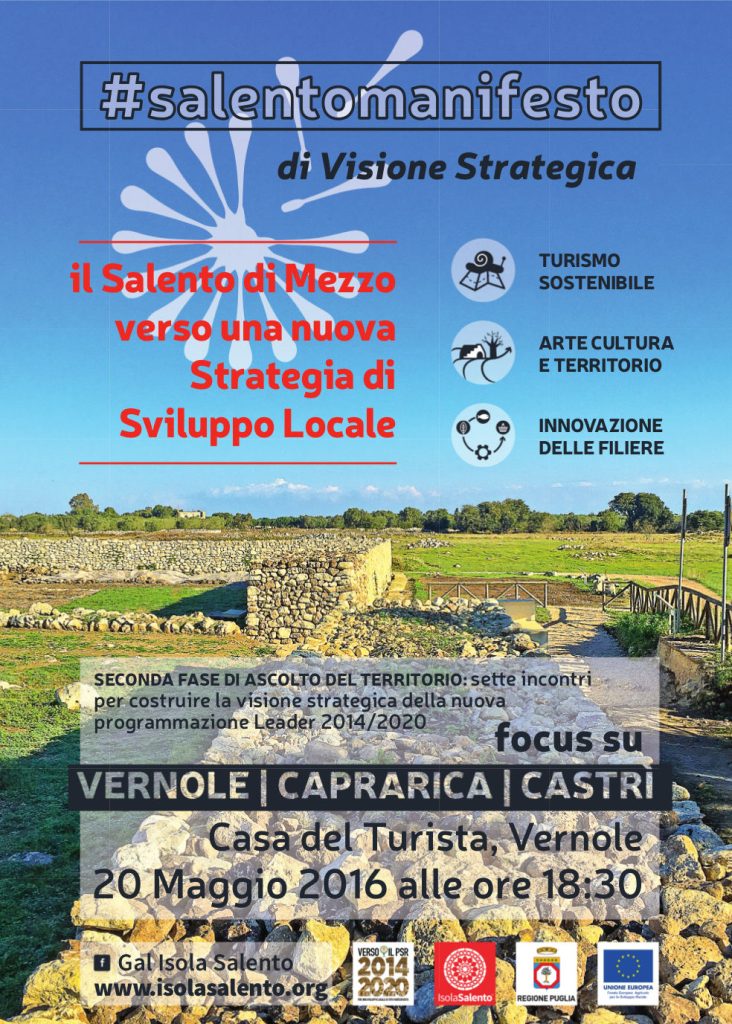 AVVISO AI PARTNER DEL COSTITUENDO GAL ISOLA SALENTO