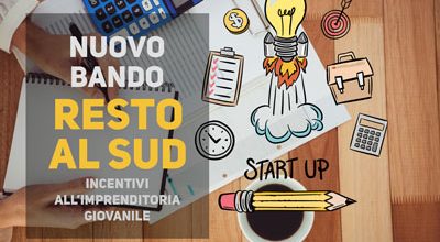 Resto al Sud, nuovi incentivi per under 35 del Mezzogiorno