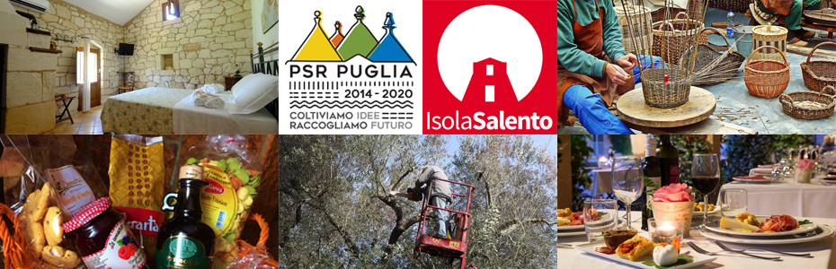 In via di pubblicazione i Bandi per Turismo, Commercio, Artigianato, Ristorazione ed Agroambiente, per 2.100.000 euro di investimenti nei Comuni di Calimera, Cannole, Carpignano, Castrì, Martano e Zollino