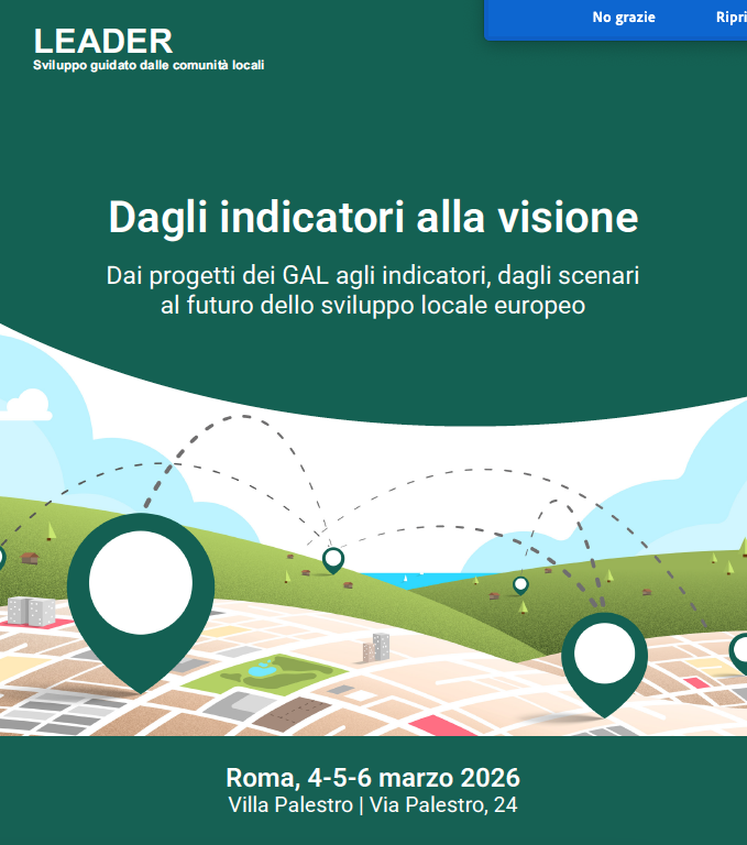 Dagli indicatori alla visione: dai progetti dei GAL agli indicatori, dagli scenari al futuro dello sviluppo locale europeo.
